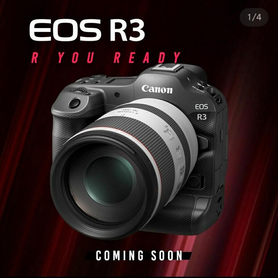 Canon EOS R3 to Cost $5,999, RF 16mm for $299, RF 100-400mm for $ 649, DM-E1D for $299, ST-E10 for $119, and AD-E1 for $39